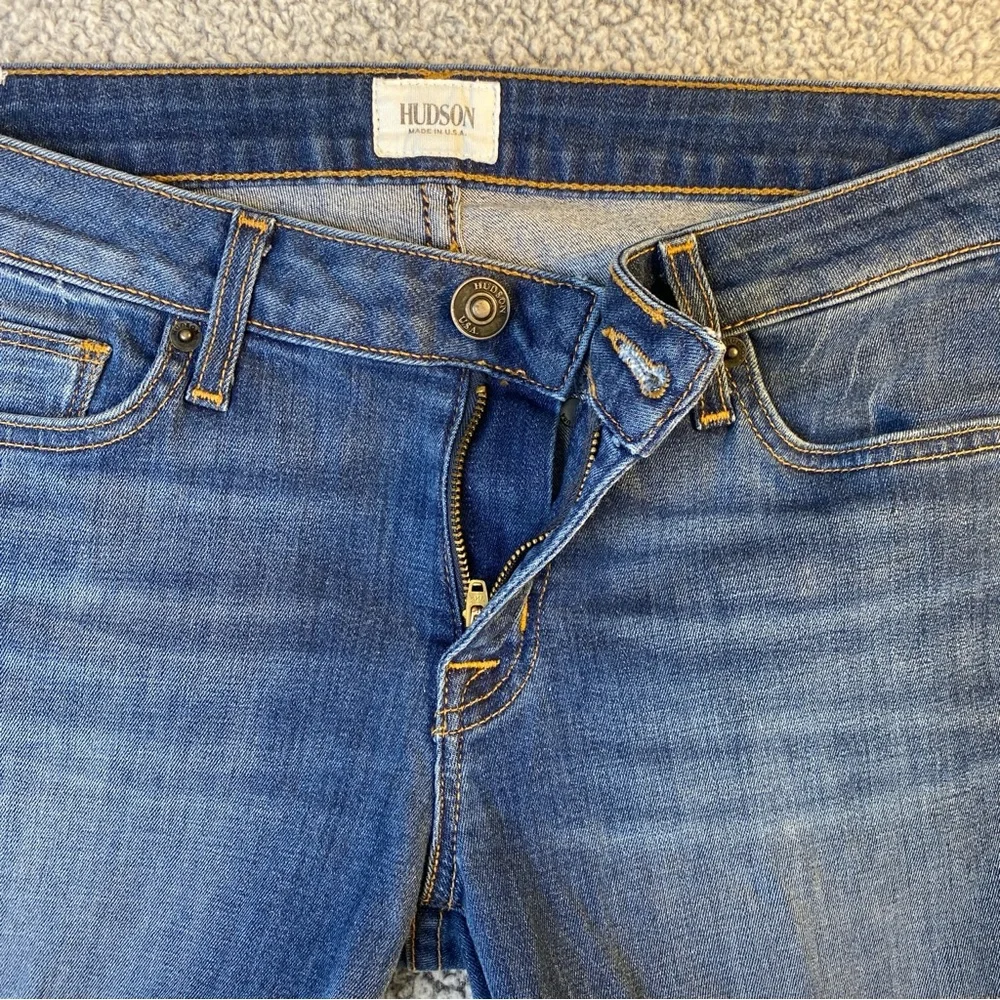 Hudson Jeans Cut Off Shorts 28 Flap Pockets‎ Denim